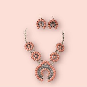 Boho/Western earring and necklace set